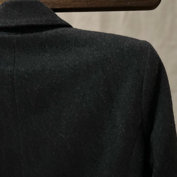 MICHAEL KORS. Grey Tan Wool Color Block Long Jacket Peacoat Coat NWT - Picture 12 of 14